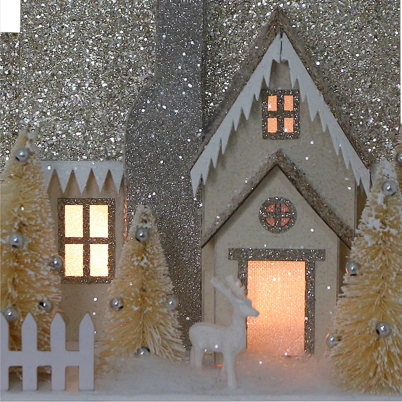 20*15*17CM Christmas House