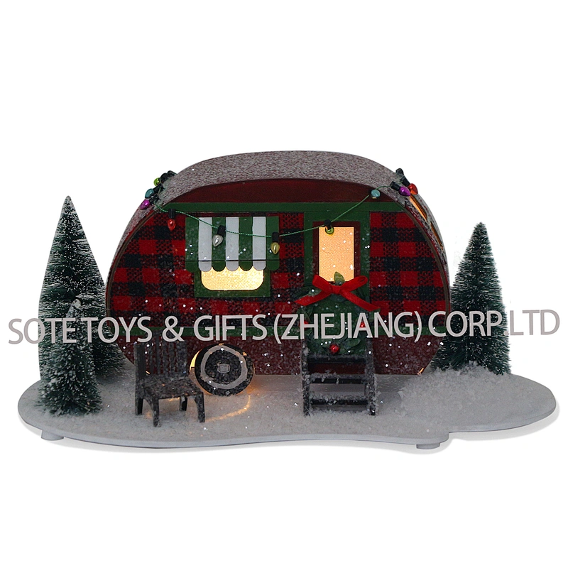 28*18*15CM Christmas House