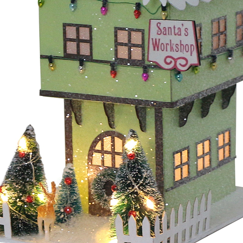 21*16*30CM Christmas House