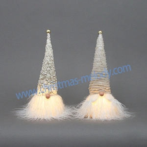 35CM Christmas gnomes with lights