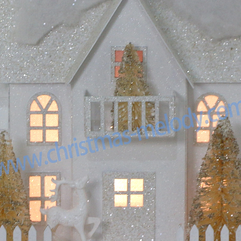 23*18*26CM Christmas House