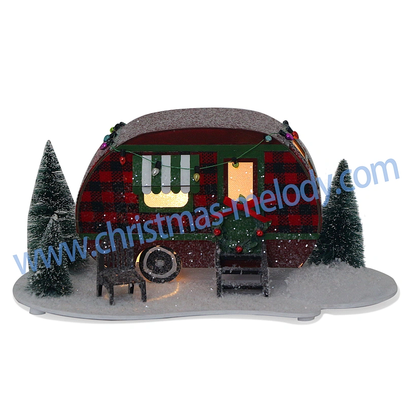 28*18*15CM Christmas House