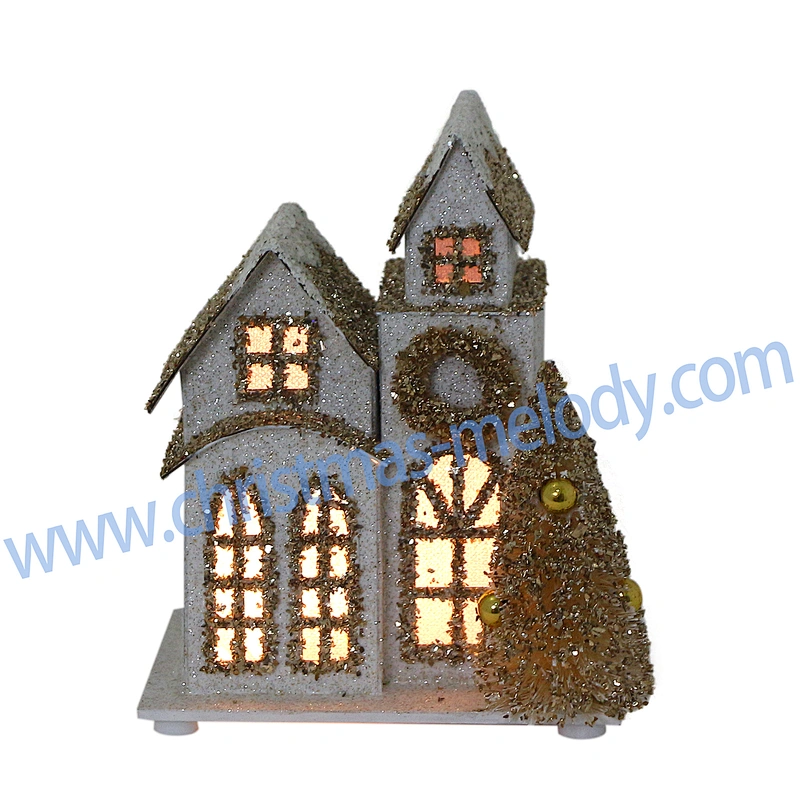 13*10*15CM Christmas House