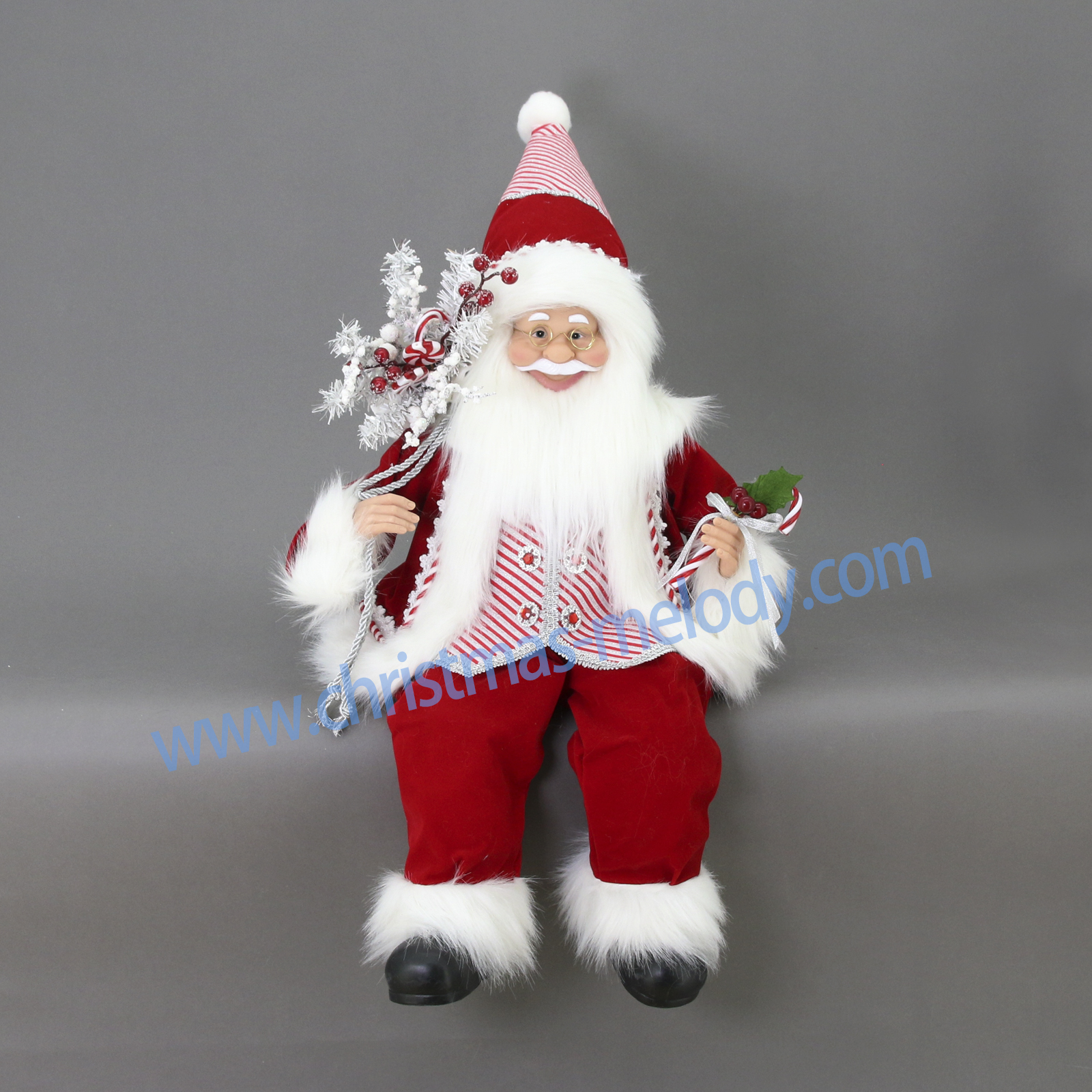 60CM Sitting Santa