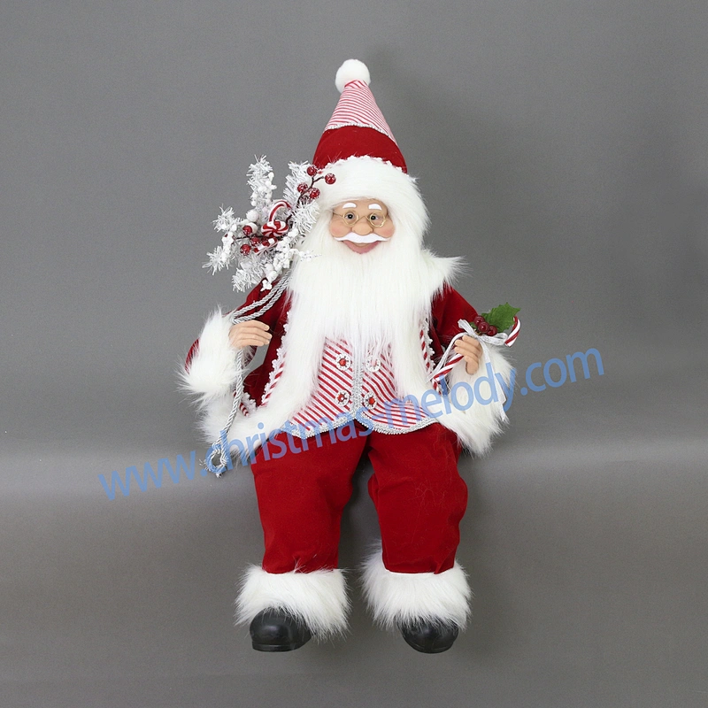 60CM Sitting Santa