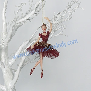 17CM Christmas ballerina girl