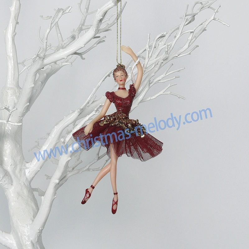 17CM Christmas ballerina girl