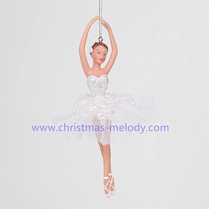 17CM Christmas ballerina girl