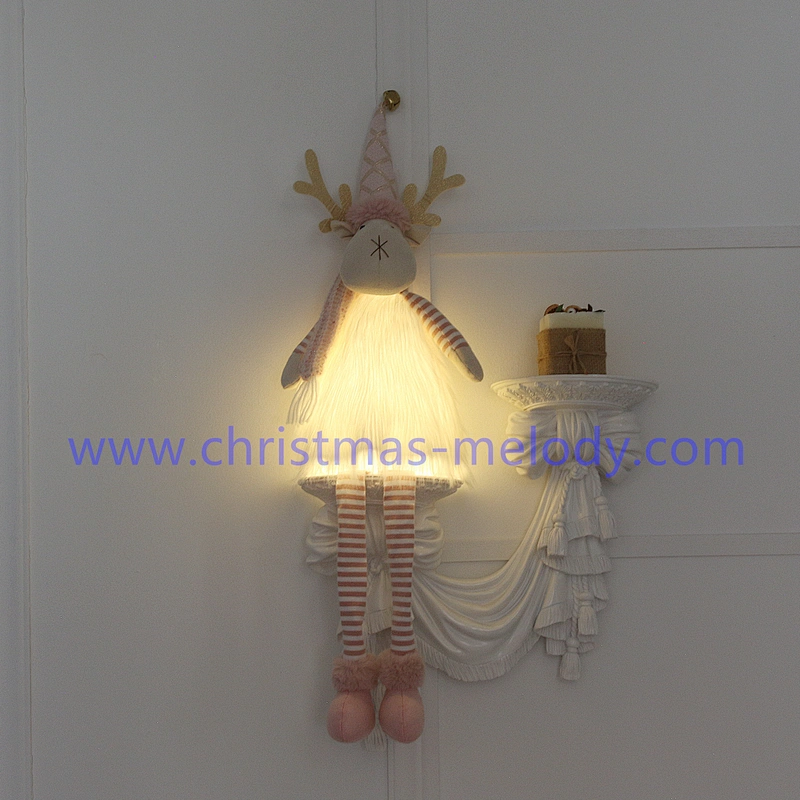 Christmas deer with lights