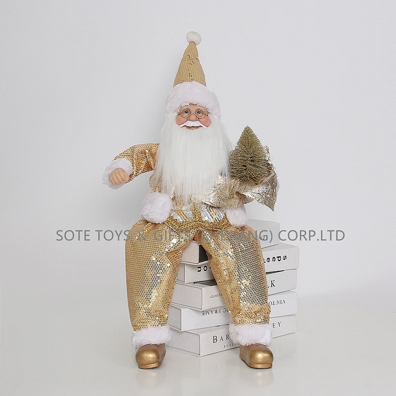 45CM Sitting Santa