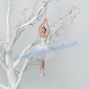 17CM Christmas ballerina girl
