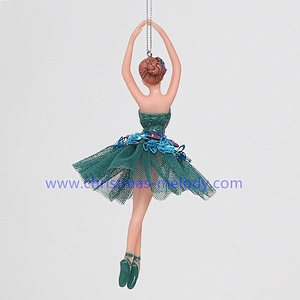 17CM Christmas ballerina girl