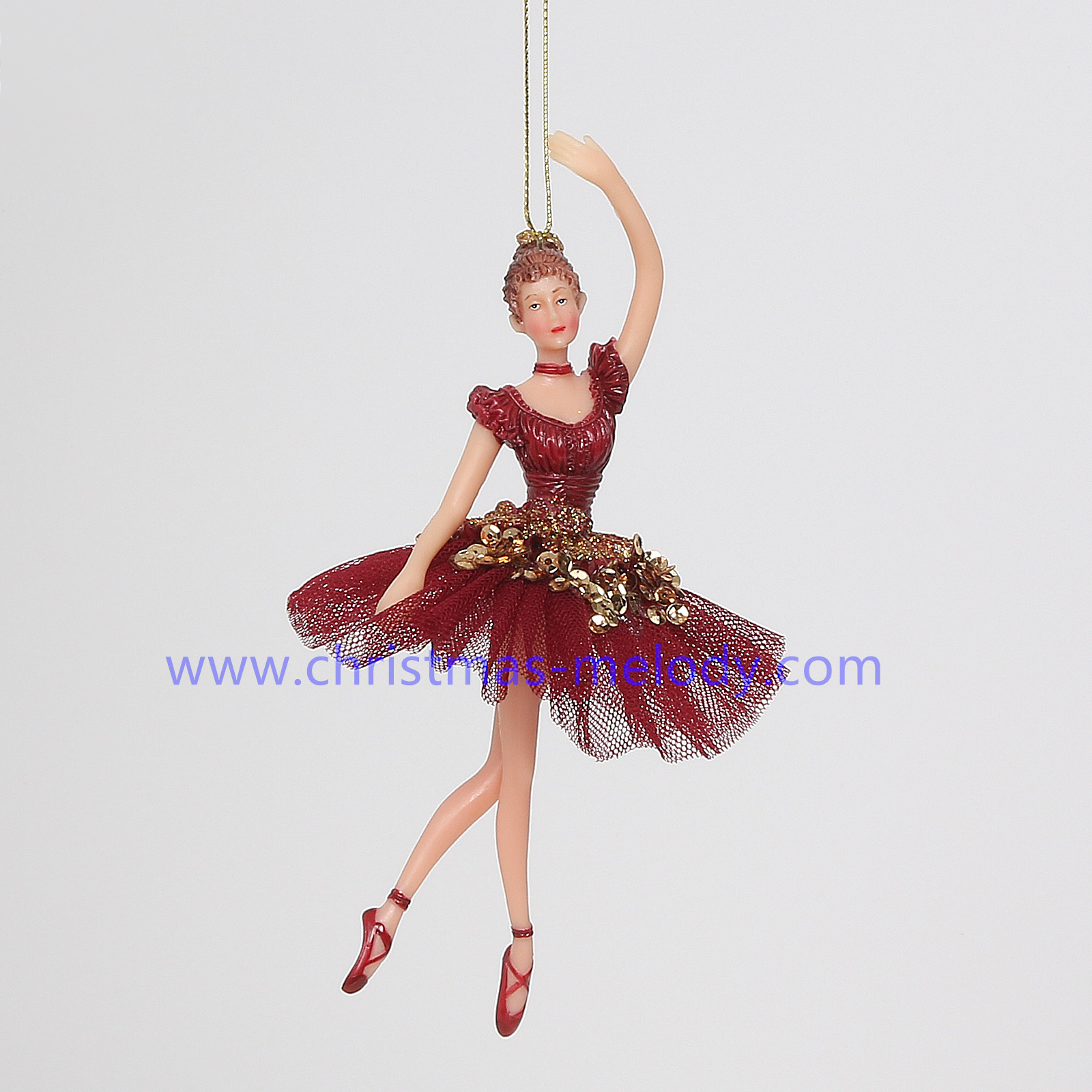 17CM Christmas ballerina girl