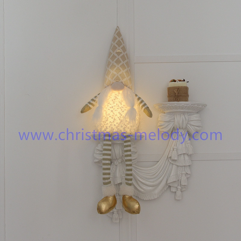 Christmas goblins with lights