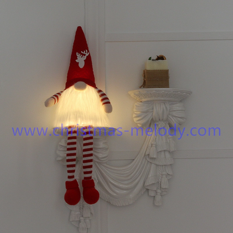 Christmas goblins with lights