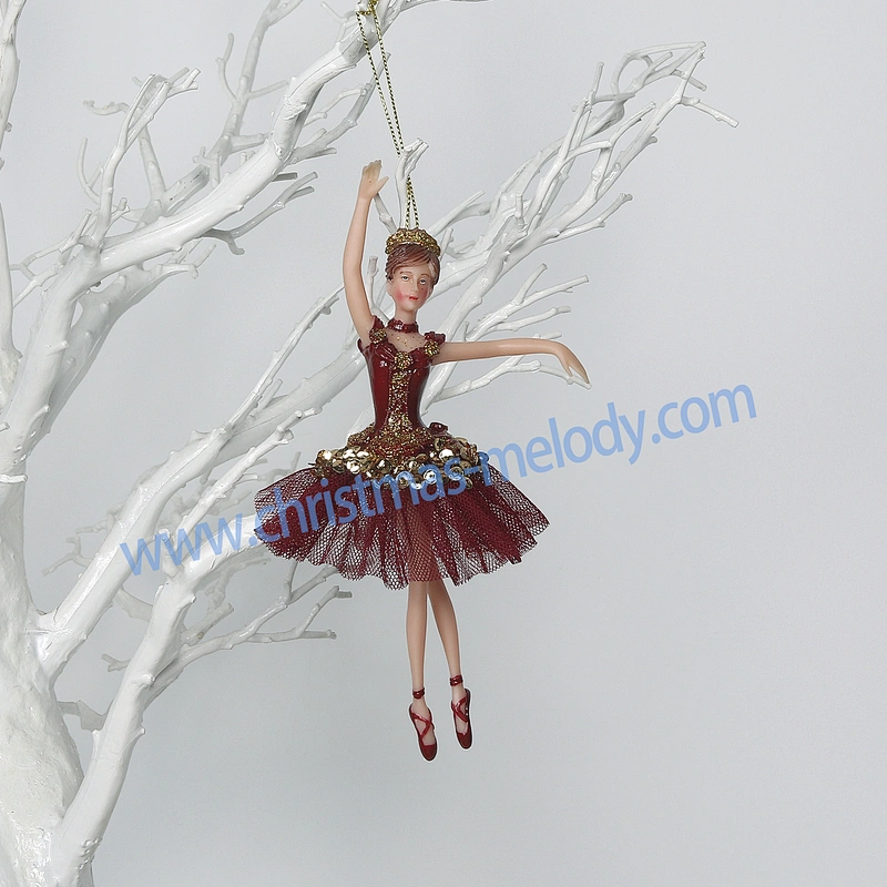 17CM Christmas ballerina girl