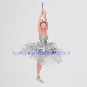 17CM Christmas ballerina girl