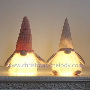 Christmas goblins with lights