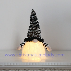 Christmas goblins with lights