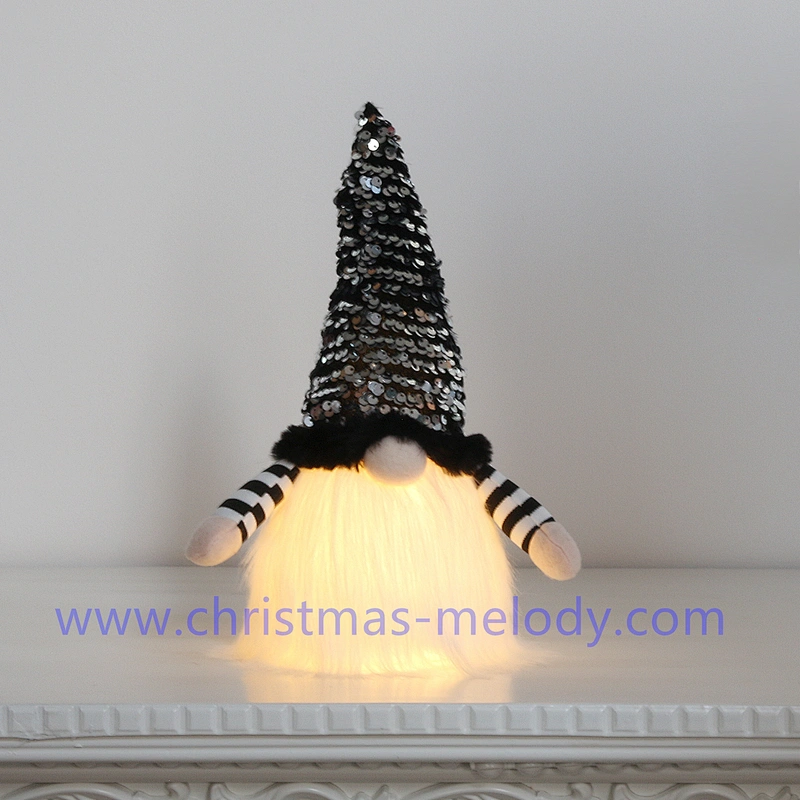 Christmas goblins with lights