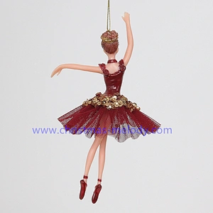 17CM Christmas ballerina girl