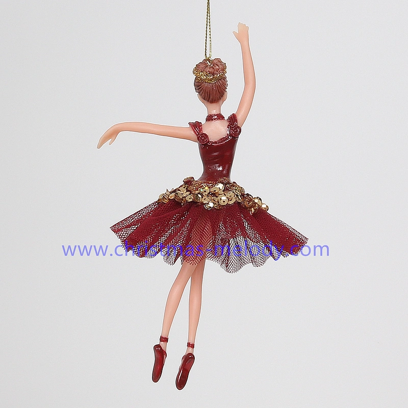 17CM Christmas ballerina girl