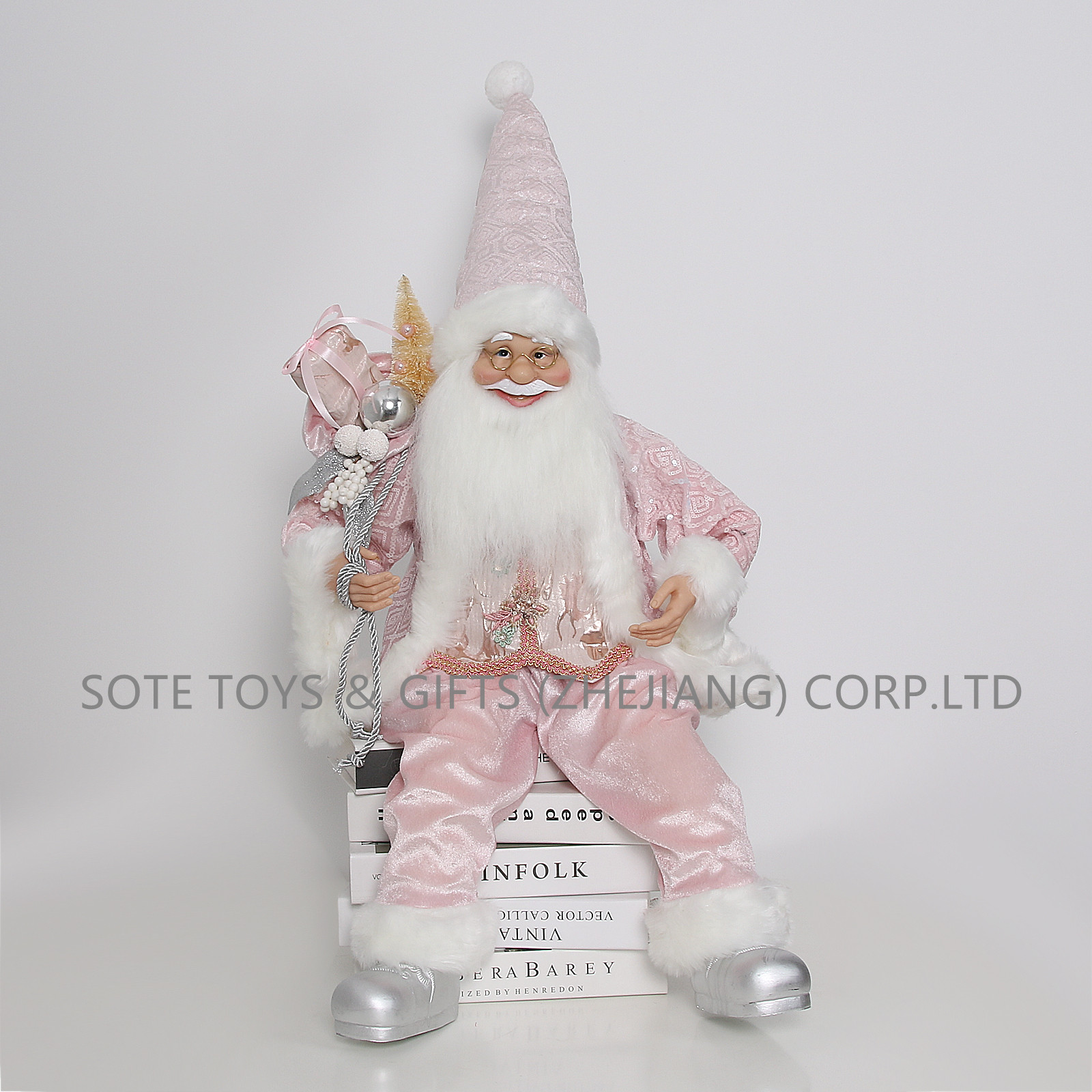 60CM Sitting Santa