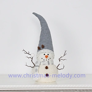 Christmas Snowman with lights