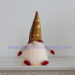 Christmas goblins with lights