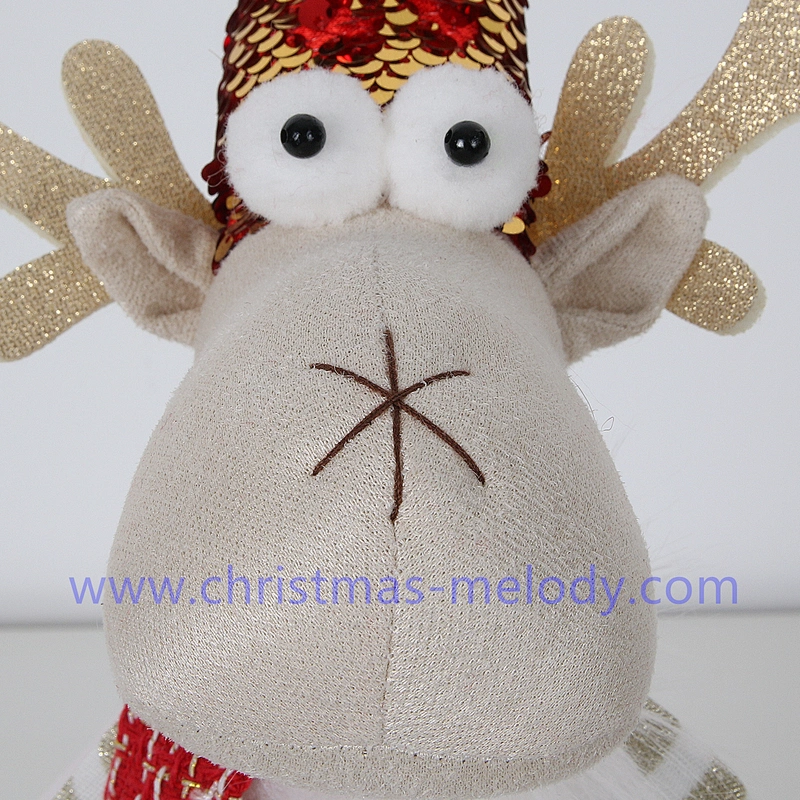 Christmas deer with lights