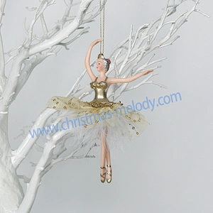 17CM Christmas ballerina girl