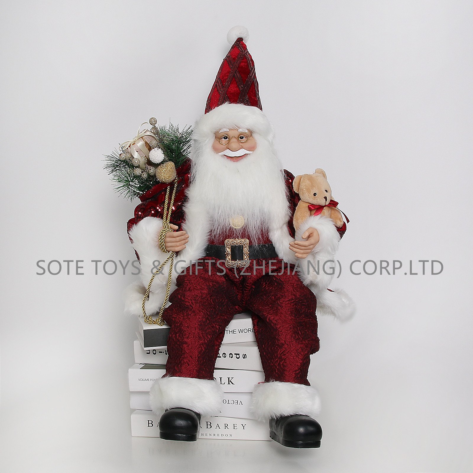 60CM Sitting santa