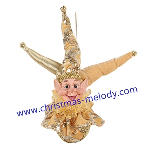 30cm elf decoration ball with long nose