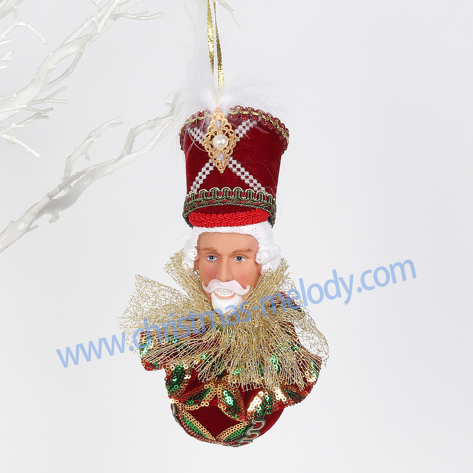 23CM Christmas hanging boll