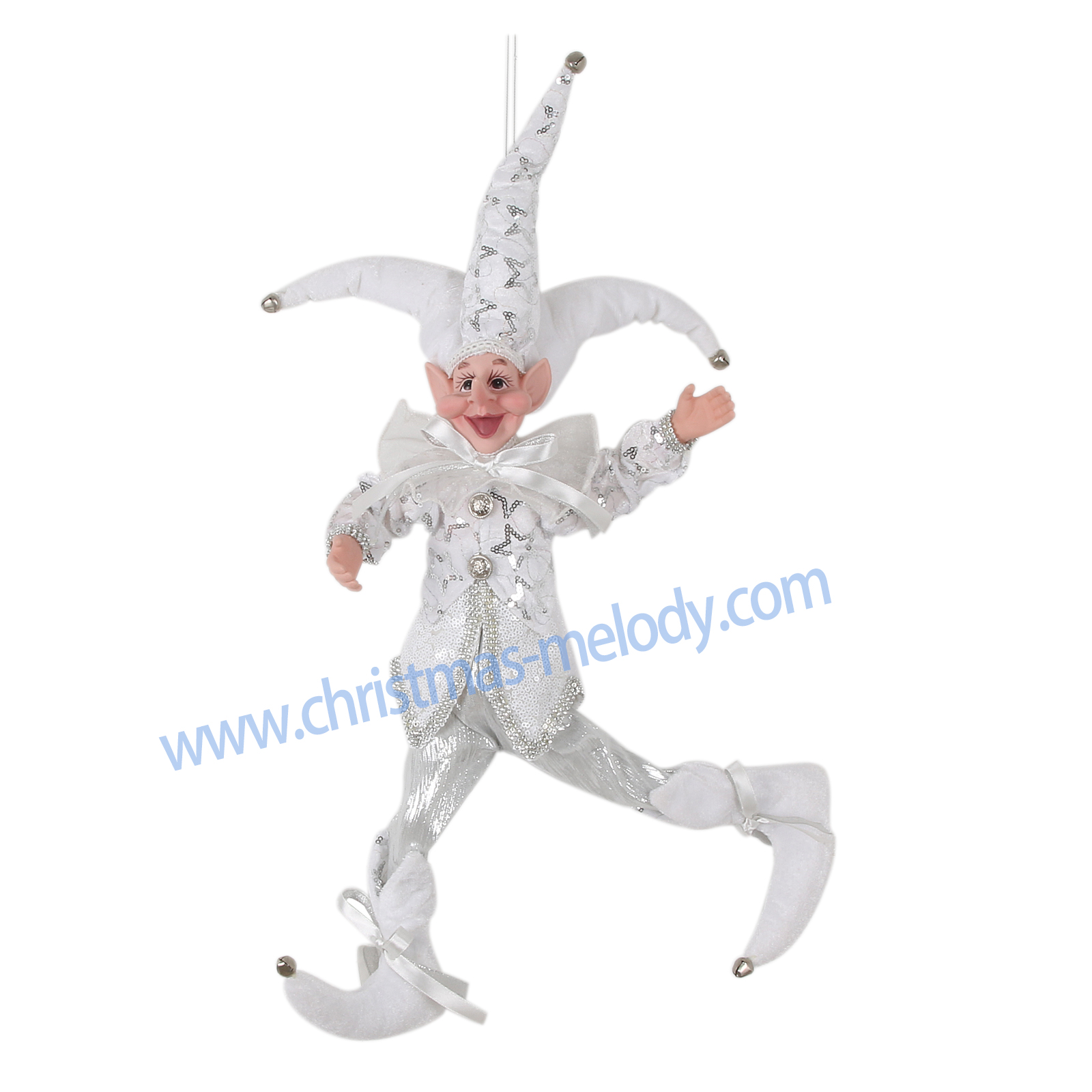55CM Christmas long nosed elf