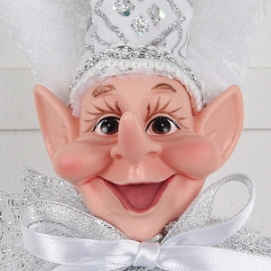 30cm elf decoration ball with long nose