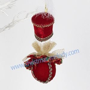 23CM Christmas hanging boll