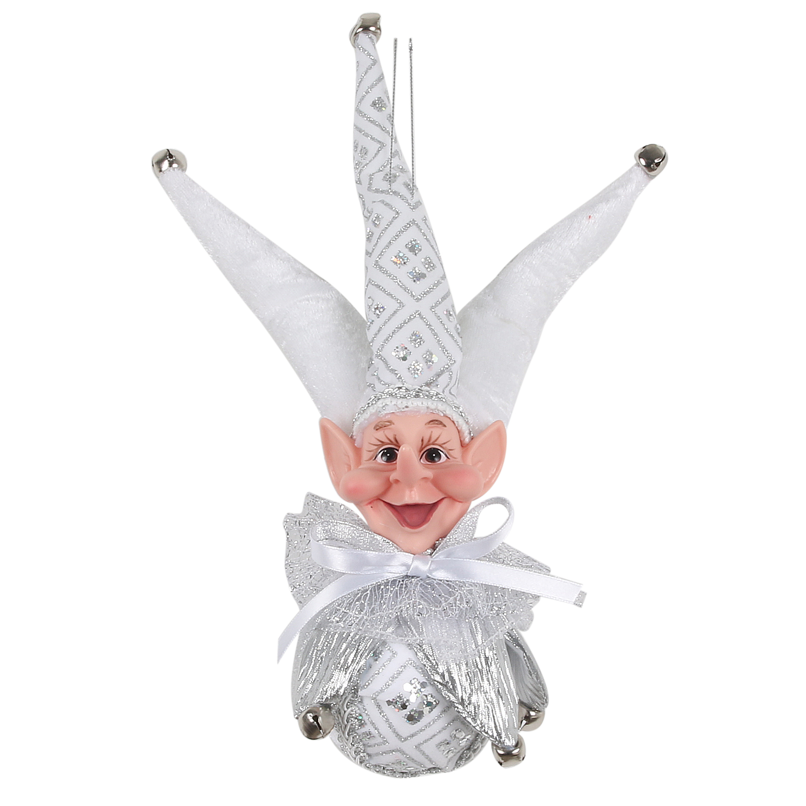 30cm elf decoration ball with long nose