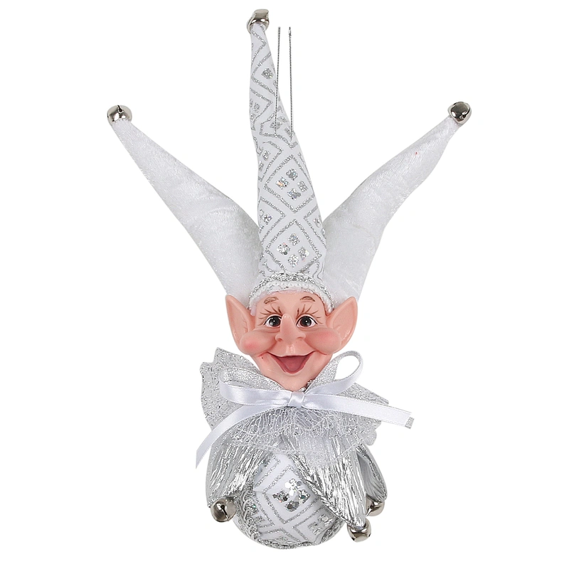 30cm elf decoration ball with long nose