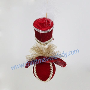 23CM Christmas hanging boll