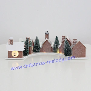 46*17*10CM Christmas Huose