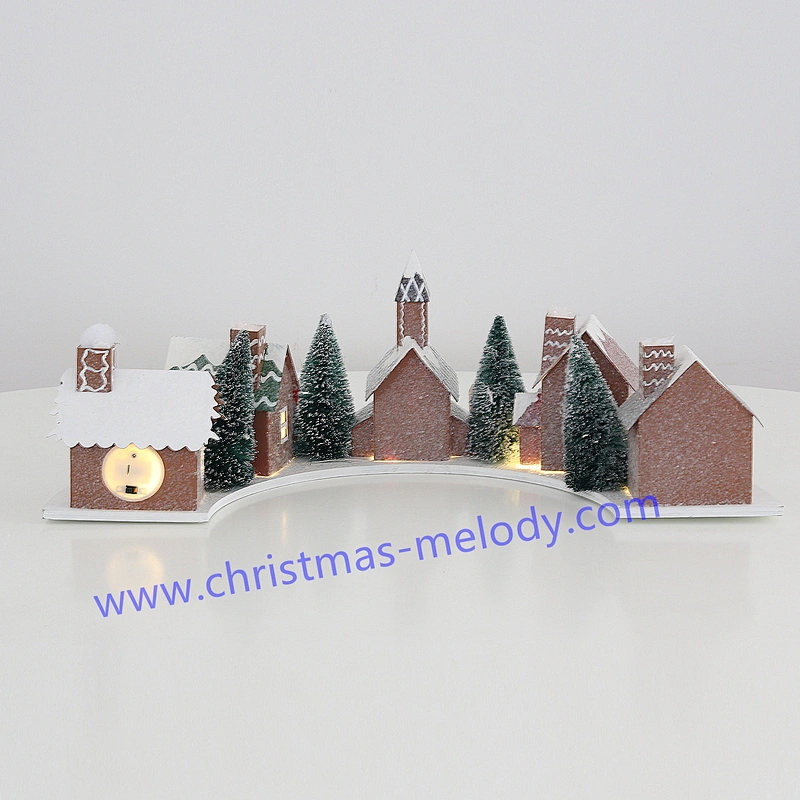 46*17*10CM Christmas Huose