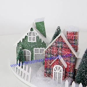 46*17*10CM Christmas House