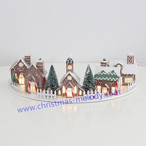 46*17*10CM Christmas Huose