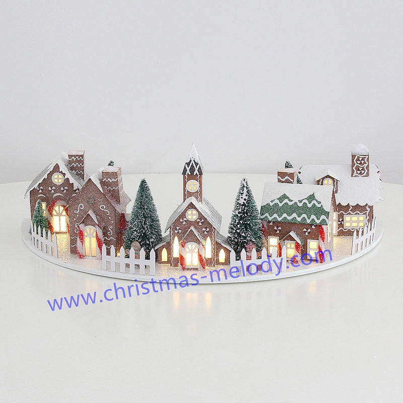 46*17*10CM Christmas Huose