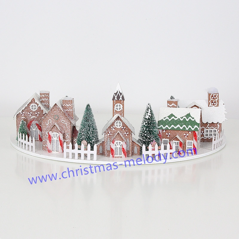 46*17*10CM Christmas Huose