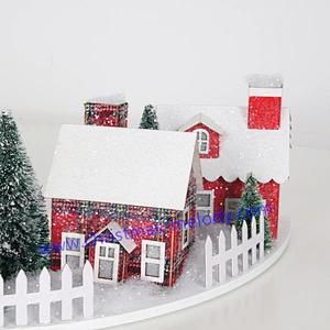 46*17*10CM Christmas House