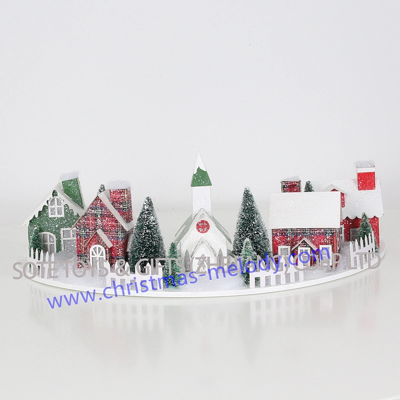 46*17*10CM Christmas House