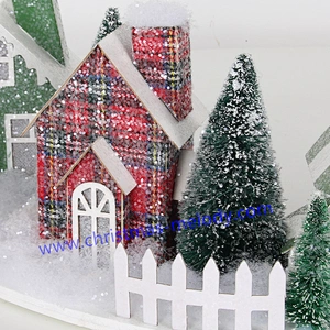 46*17*10CM Christmas House