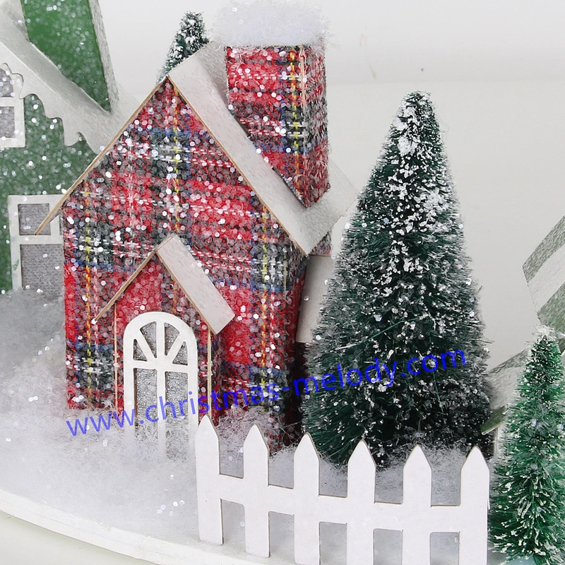 46*17*10CM Christmas House
